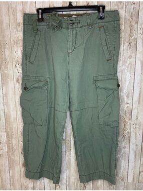 POLO JEANS CO. Ralph Lauren Cargo Cropped Pants size 6